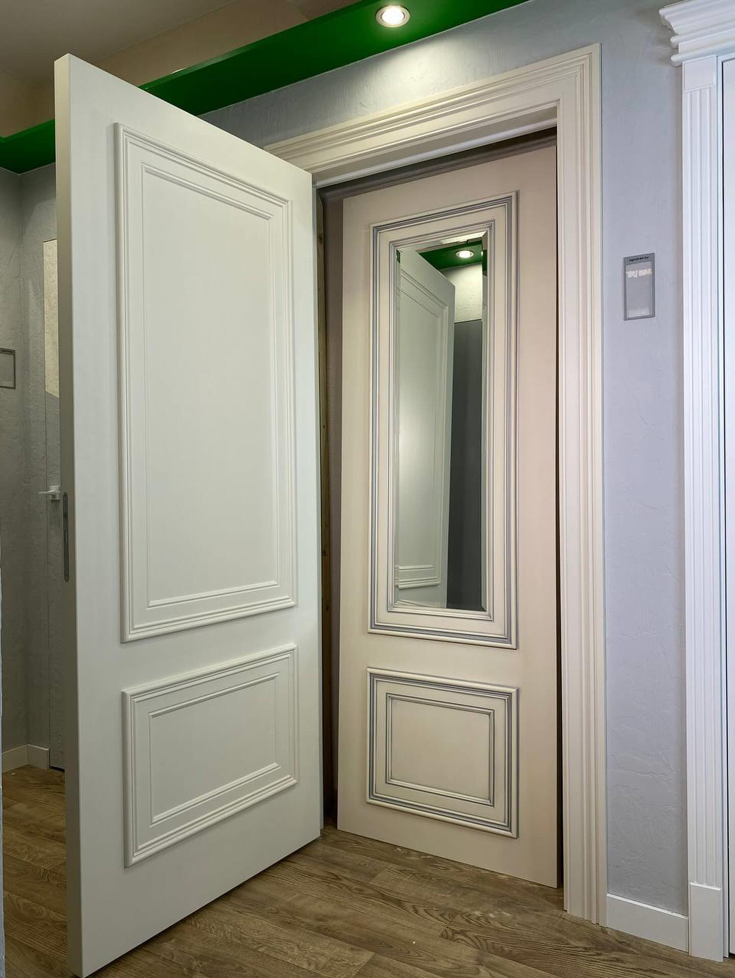 Современные межкомнатные двери с покрытием эмаль